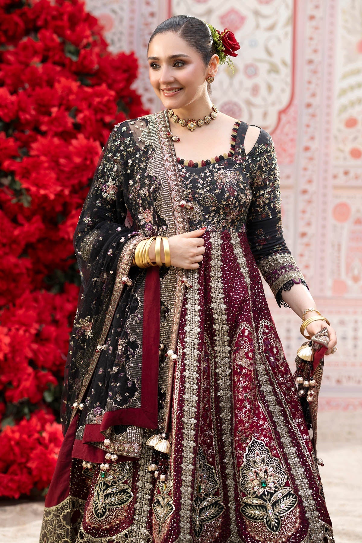 Nureh | Jhoomro Formals | NL-95 Emara by Nureh - Designer Dress  - Type : Ladies Clothes - Available at Libayah - 100% Original 