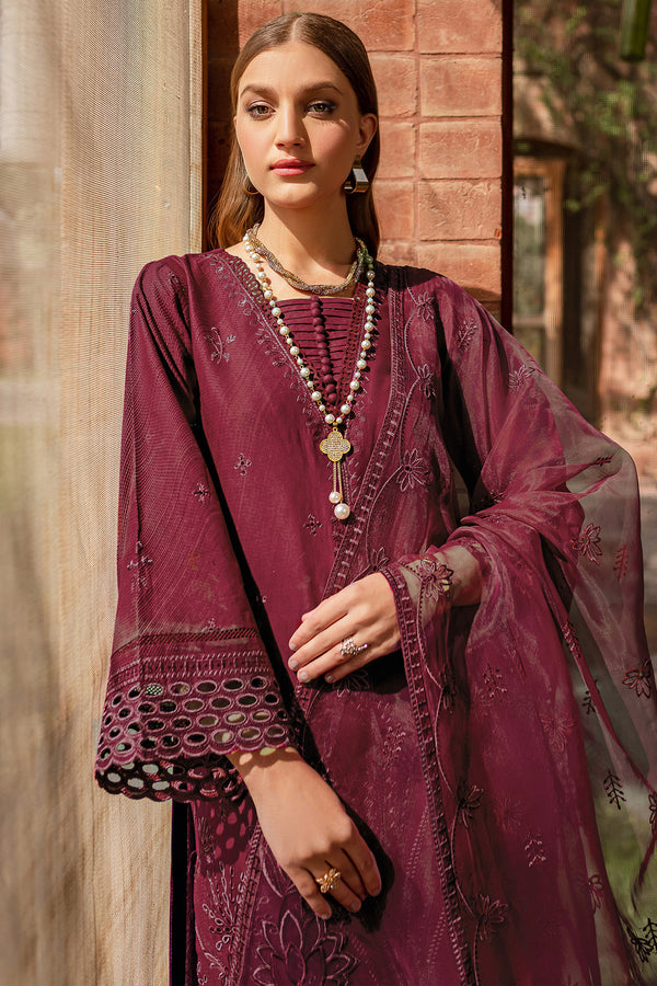 Farasha | Summer Weaves Embroidered Lawn | Zella by Farasha - Designer Dress - Type: Ladies Clothes - Available at Libayah - 100% Original