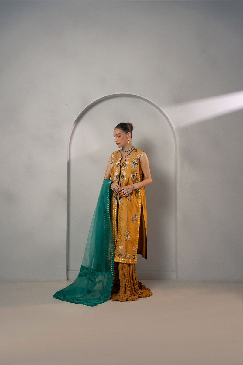 Fozia Khalid | Dilkash Festive Wear 25 | Mehr by Fozia Khalid - Designer Dress - Type : Ladies Clothes - Available at Libayah - 100% Original 