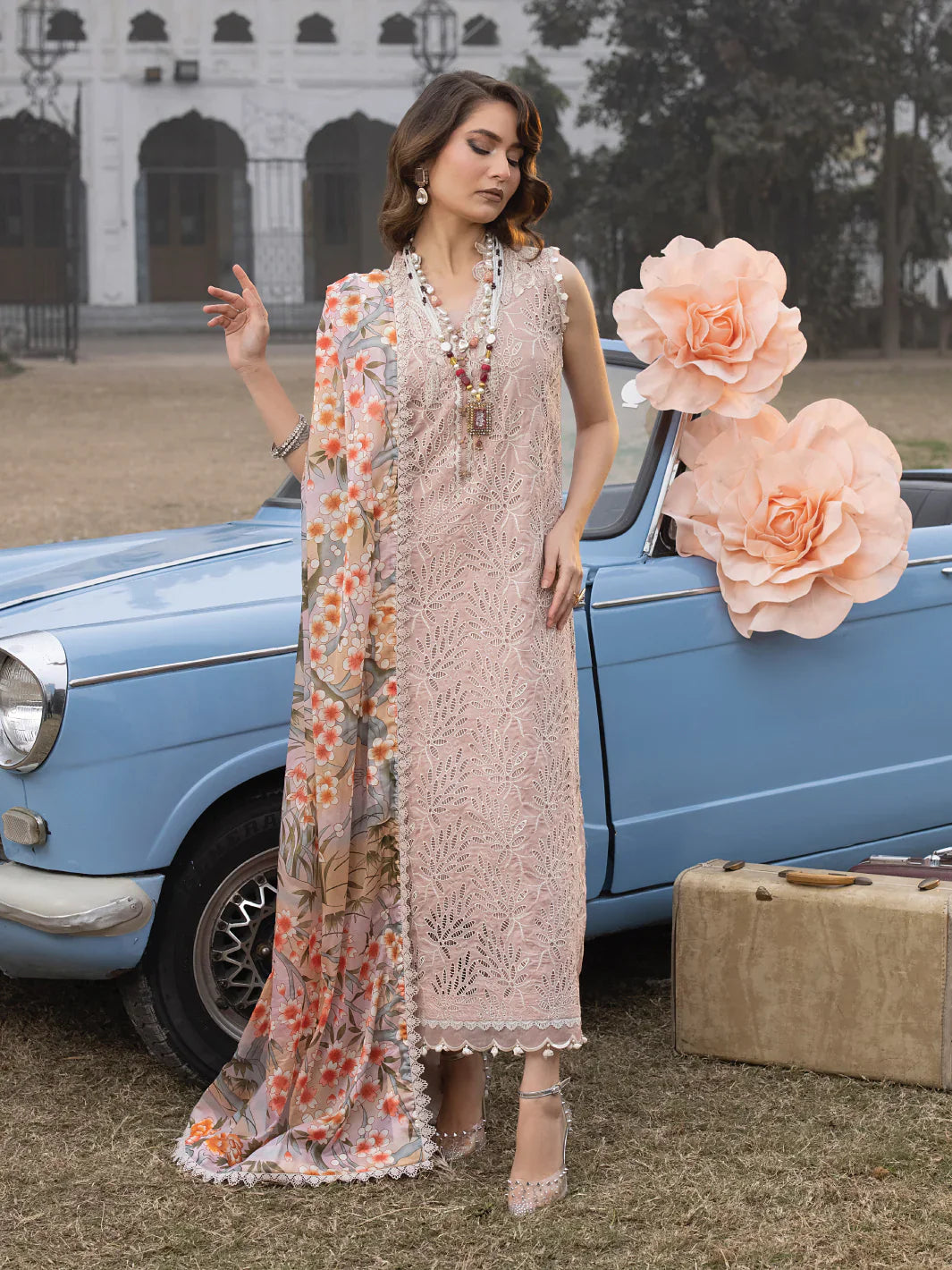 Faiza Faisal | Maya Luxury Lawn | Amirah by Faiza Faisal - Designer Dress - Type: Ladies Clothes - Available at Libayah - 100% Original