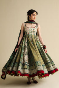 Zara Shahjahan | Anarkali 25 | Saawan-D2 by Zara Shahjahan - Designer Dress  - Type : Ladies Clothes - Available at Libayah - 100% Original 