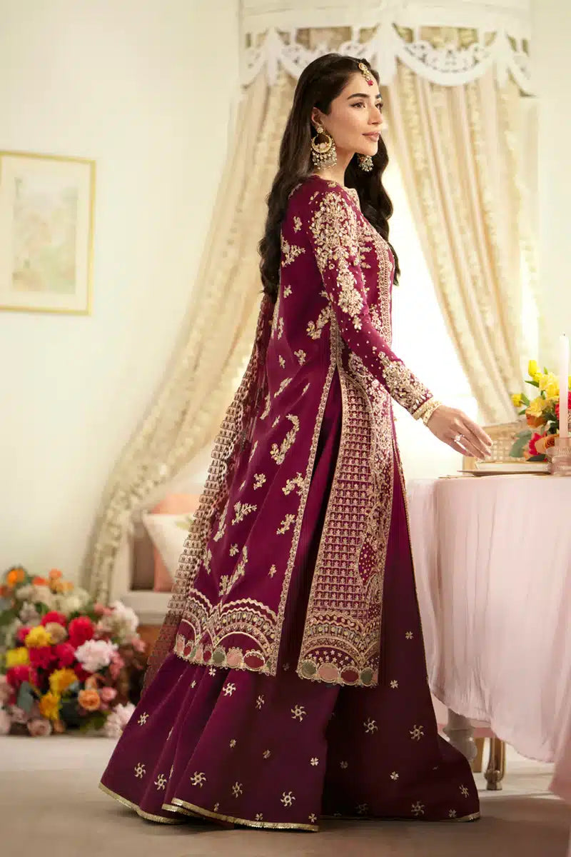 Qalamkar | Dilnaz Wedding Formals | DN-07 ALEENA by Qalamkar - Designer Dress  - Type : Wedding Dress - Available at Libayah - 100% Original 