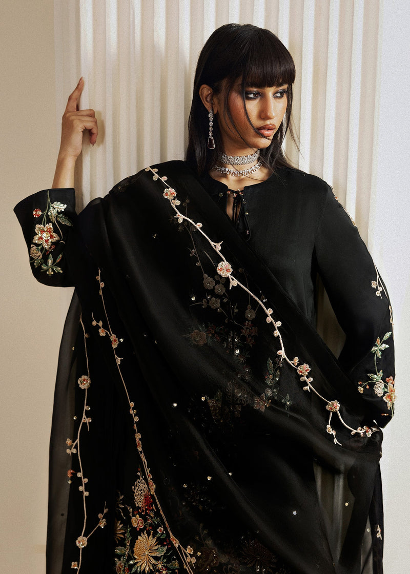 Hussain Rehar | Luxury Pret 26 | Sitara Noir - Designer Dress - Type : Ladies Clothes - Available at Libayah - 100% Original