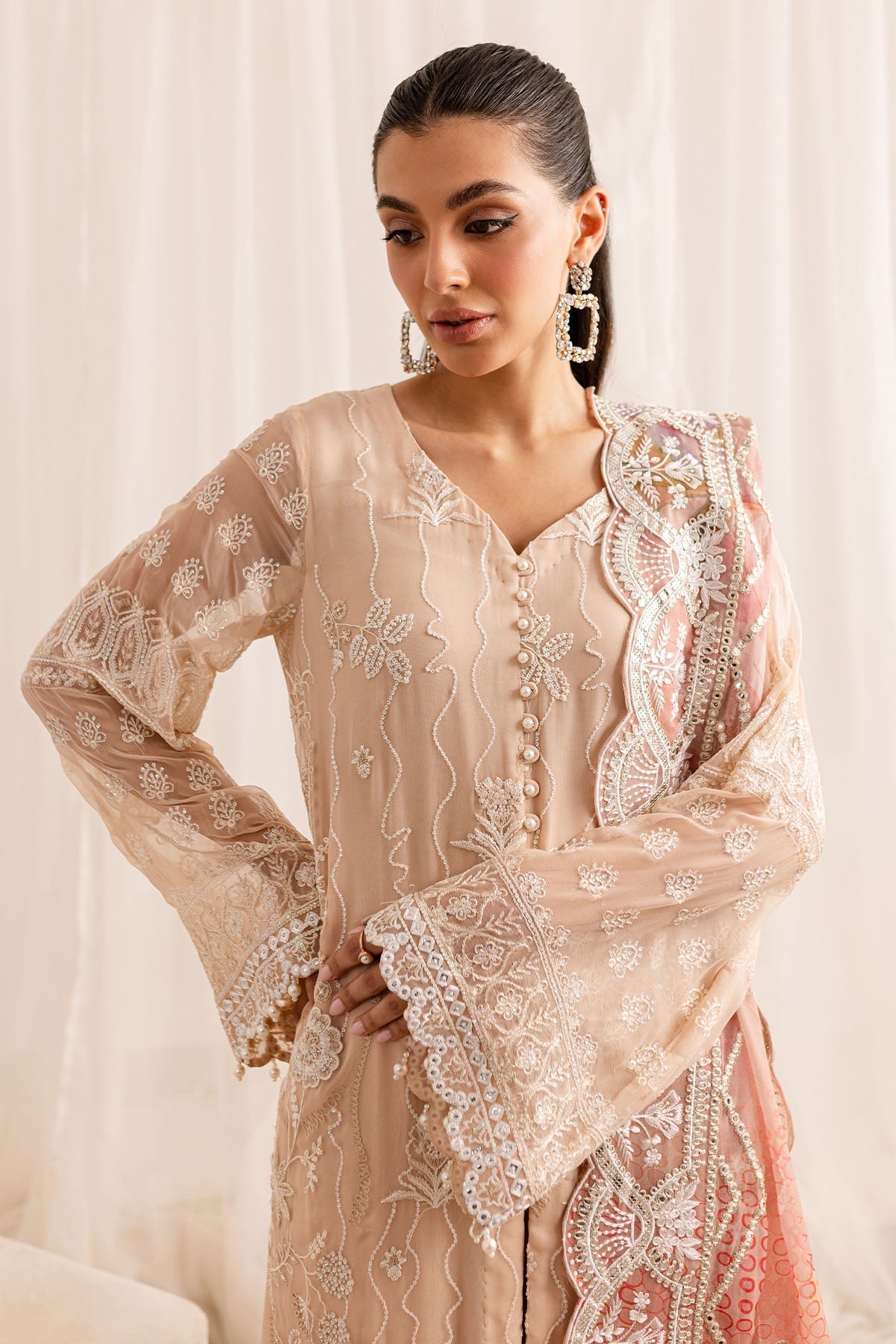 Nureh | Fancy Formals | NP-509 by Nureh - Designer Dress - Type: Formal - Available at Libayah - 100% Original