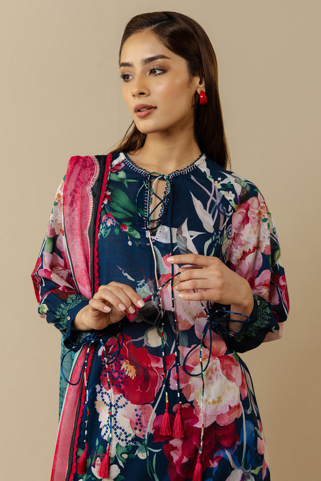 Zara Shahjahan | Coco Prints 26 | Avena-3A by Zara Shahjahan - Designer Dress  - Type : Ladies Clothes - Available at Libayah - 100% Original 