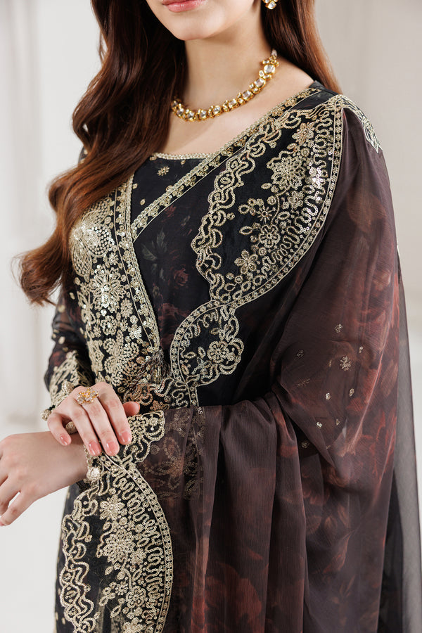 Farasha | Formals 26 | Raven Noir - Designer Dress - Type : Ladies Clothes - Available at Libayah - 100% Original