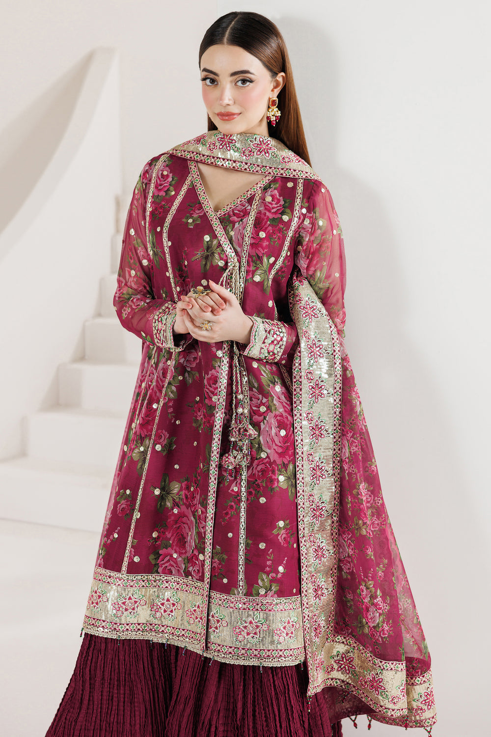 Farasha | Formals 26 | Rouge Reign - Designer Dress - Type : Ladies Clothes - Available at Libayah - 100% Original