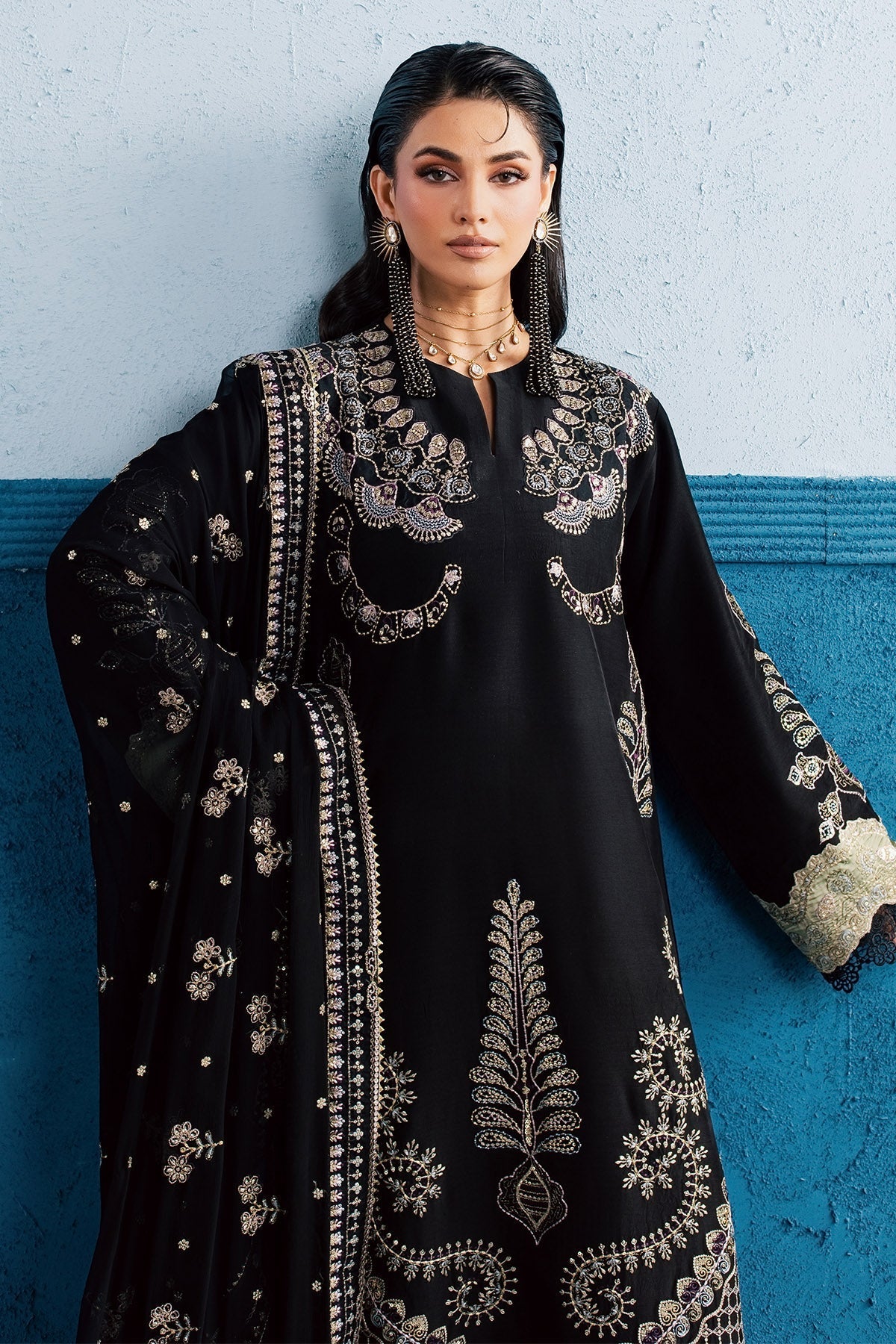 Nureh | Fancy Formal 26 | NP-825 by Nureh - Designer Dress  - Type : Ladies Clothes - Available at Libayah - 100% Original 