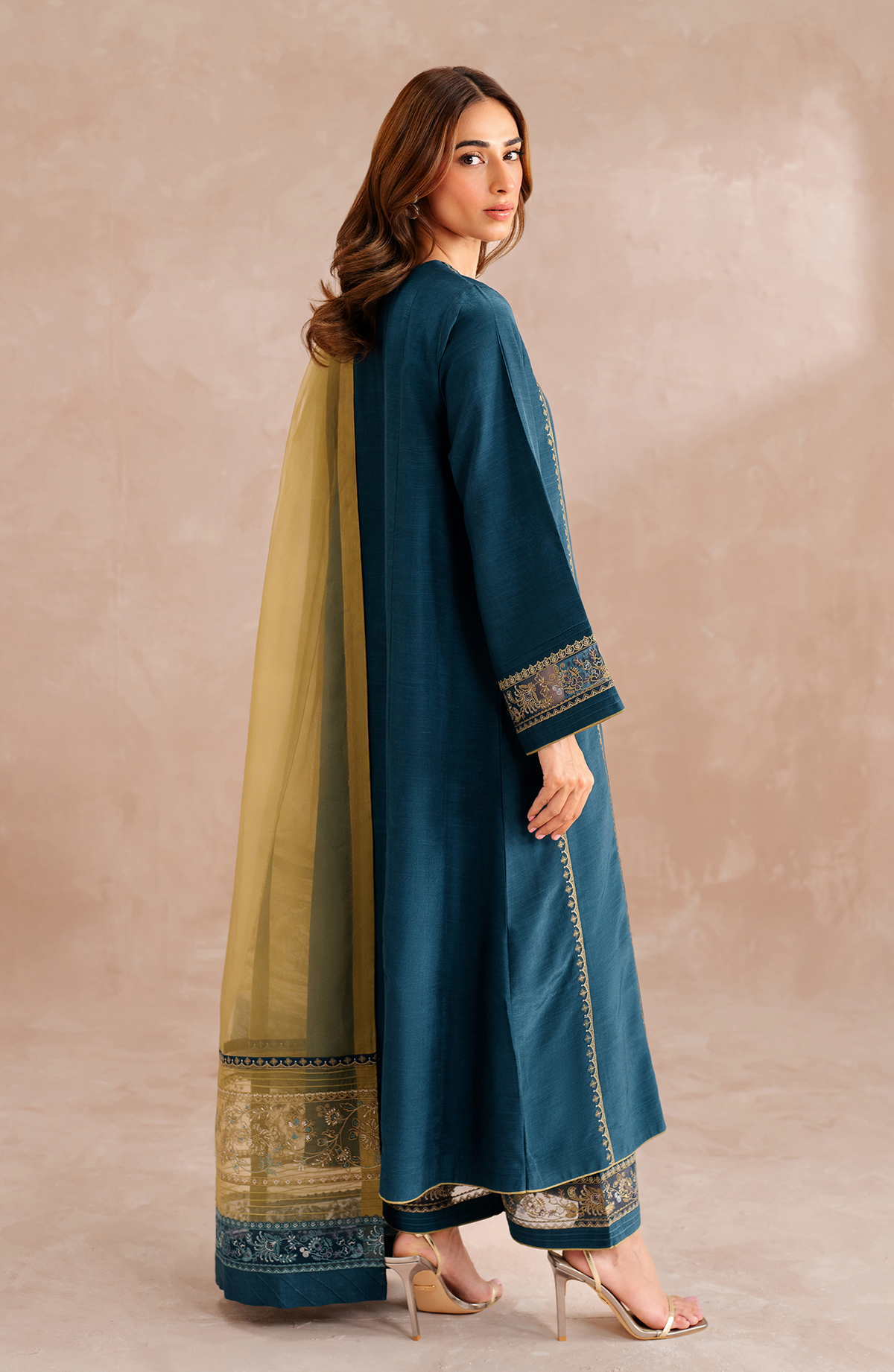 Seran | Eid Luxe Pret 25 | AURIC by Seran - Designer Dress - Type: Ladies Clothes - Available at Libayah - 100% Original