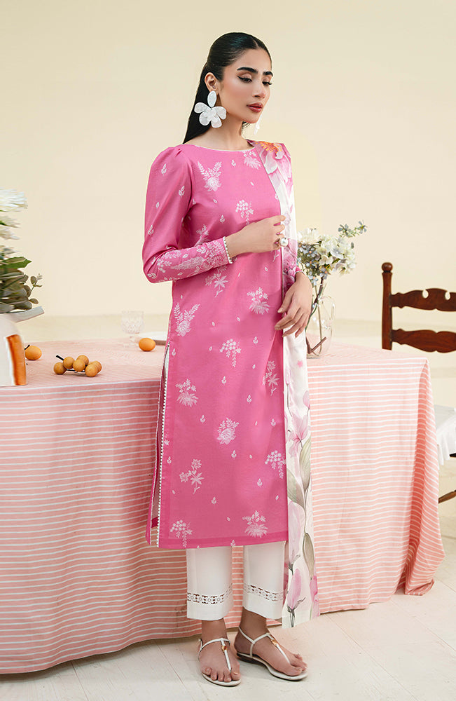 Seran | Daffodils Lawn 24 | Julien by Seran - Designer Dress - Type: Ladies Clothes - Available at Libayah - 100% Original