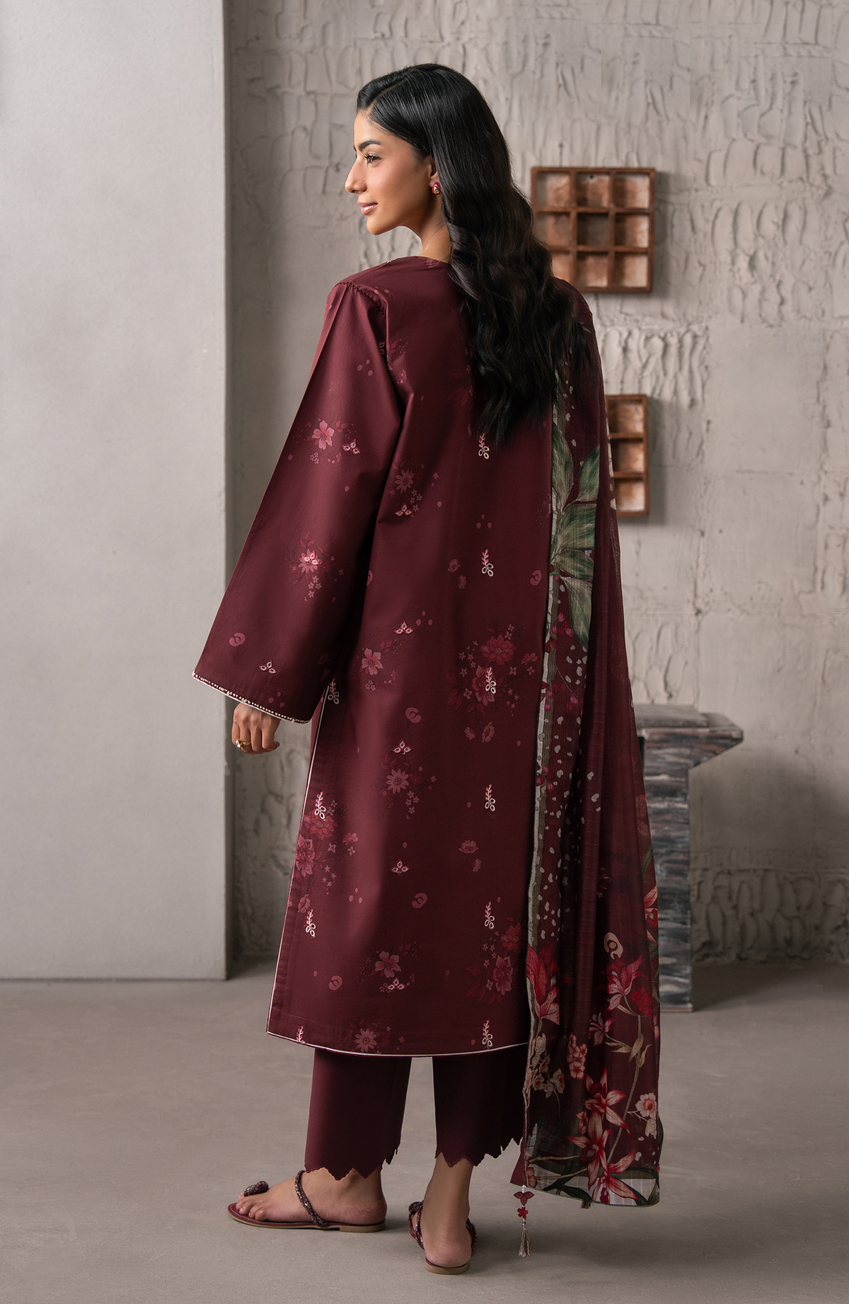 Seran | Selure Lawn | Veloura by Seran - Designer Dress  - Type : Ladies Clothes - Available at Libayah - 100% Original 