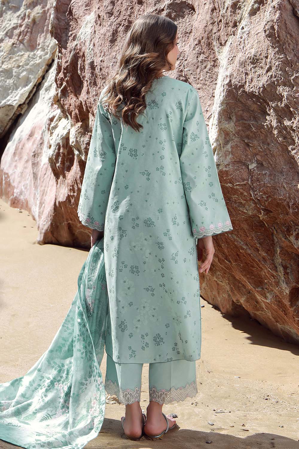 Seran | Afsanah Lawn 25 | NYLA by Seran - Designer Dress - Type: Ladies Clothes - Available at Libayah - 100% Original