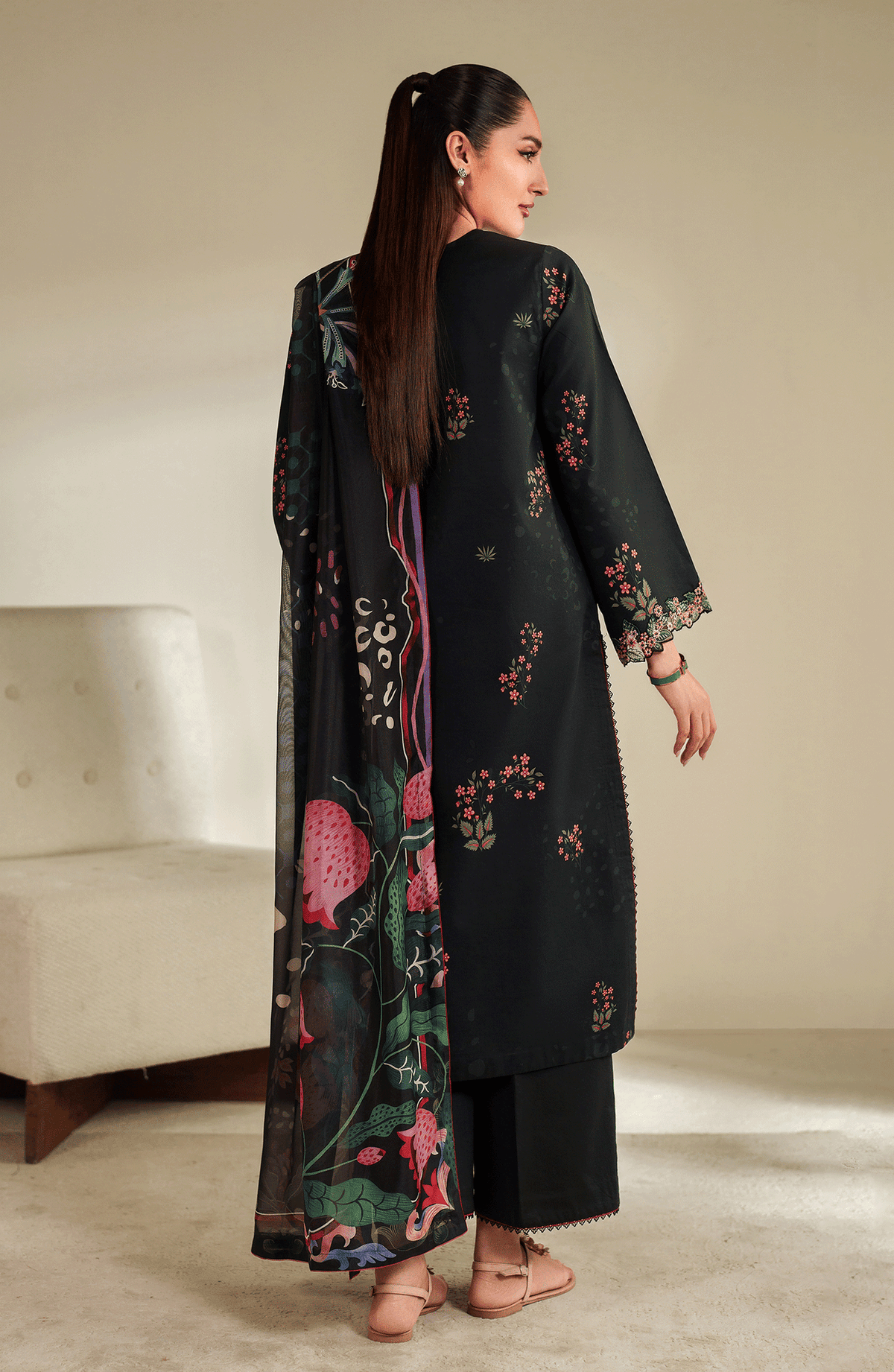 Seran | Ilara Cambric |NOIREA by Seran - Designer Dress  - Type : Ladies Clothes - Available at Libayah - 100% Original 