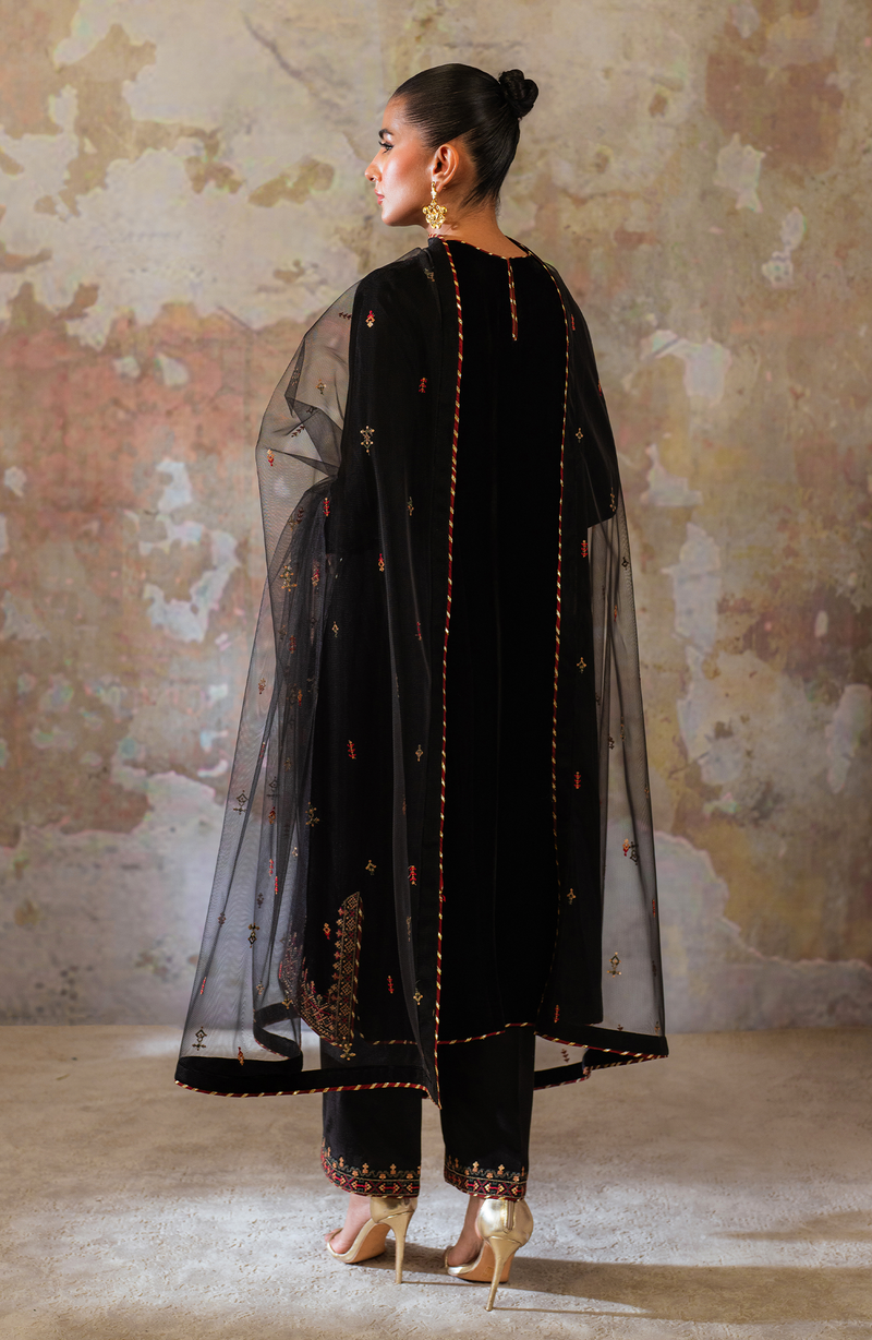 Seran | Velmor Velvet 24 | PERIN by Seran - Designer Dress - Type: Ladies Clothes - Available at Libayah - 100% Original