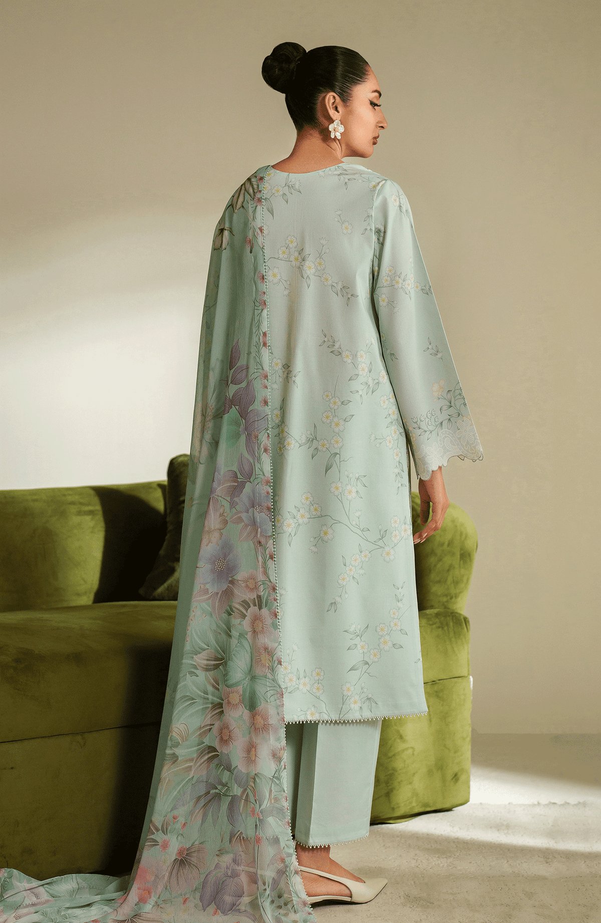 Seran | Ilara Cambric | SERENE by Seran - Designer Dress  - Type : Ladies Clothes - Available at Libayah - 100% Original 