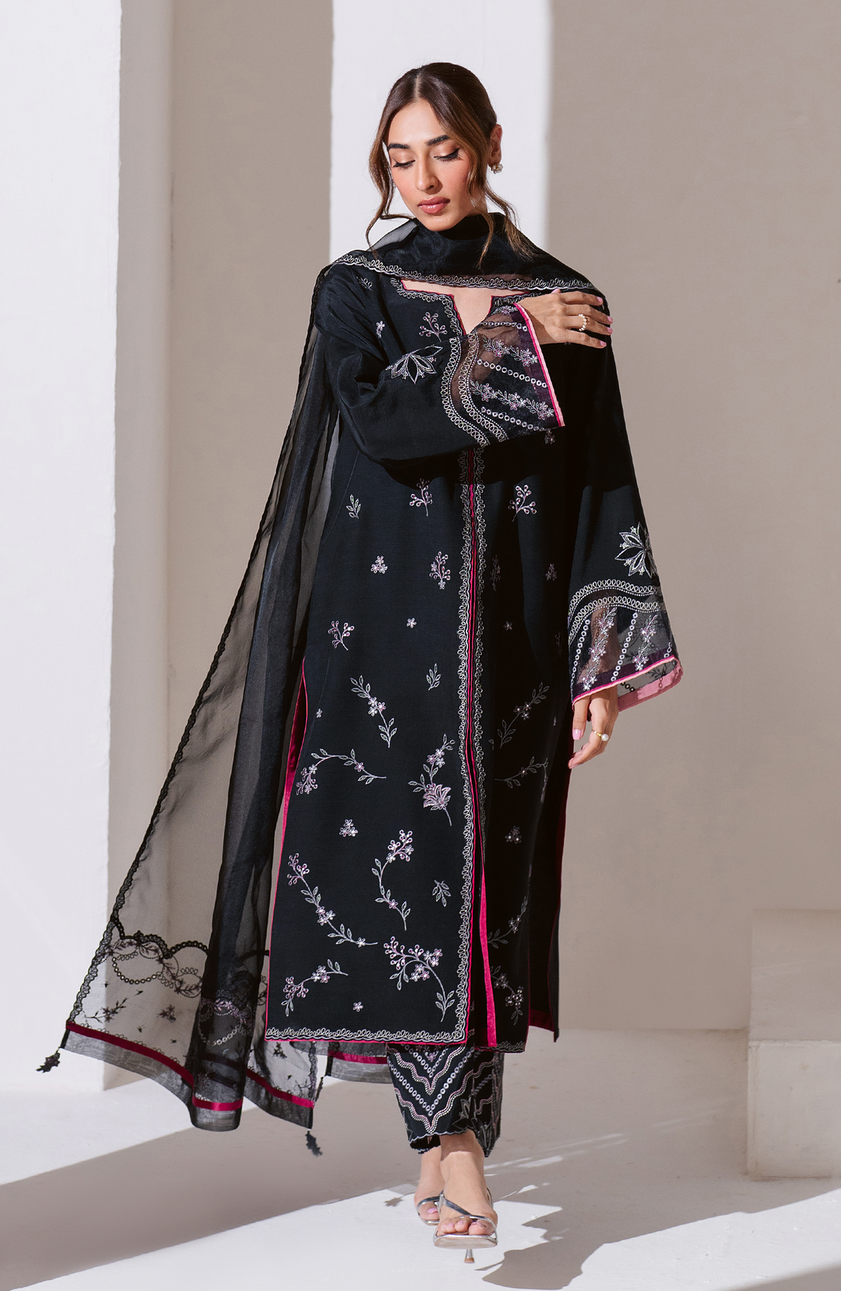 Seran | Eid Luxe Pret 25 | CIAR by Seran - Designer Dress - Type: Ladies Clothes - Available at Libayah - 100% Original