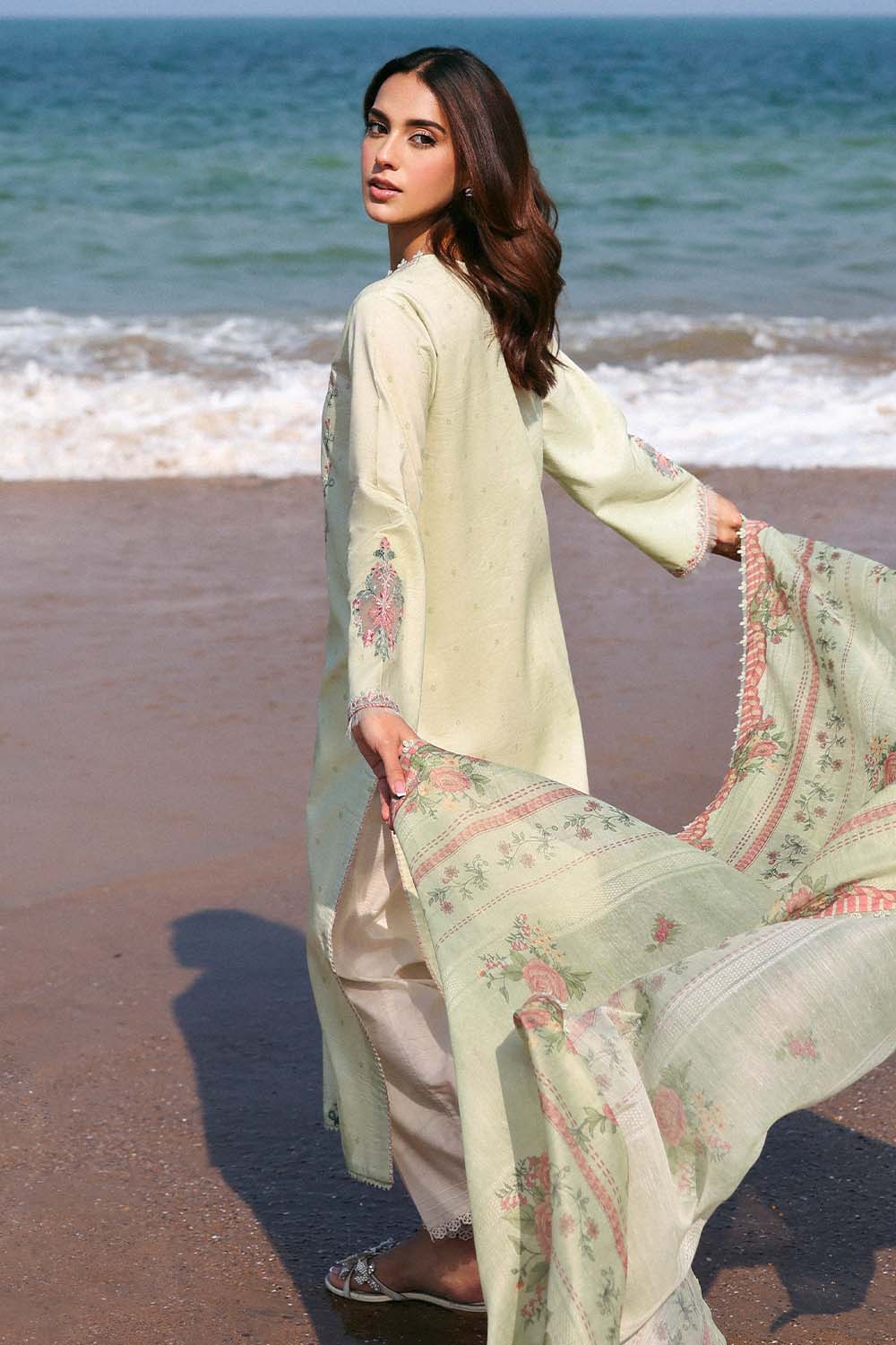 Seran | Afsanah Lawn 25 | FARIHA by Seran - Designer Dress - Type: Ladies Clothes - Available at Libayah - 100% Original