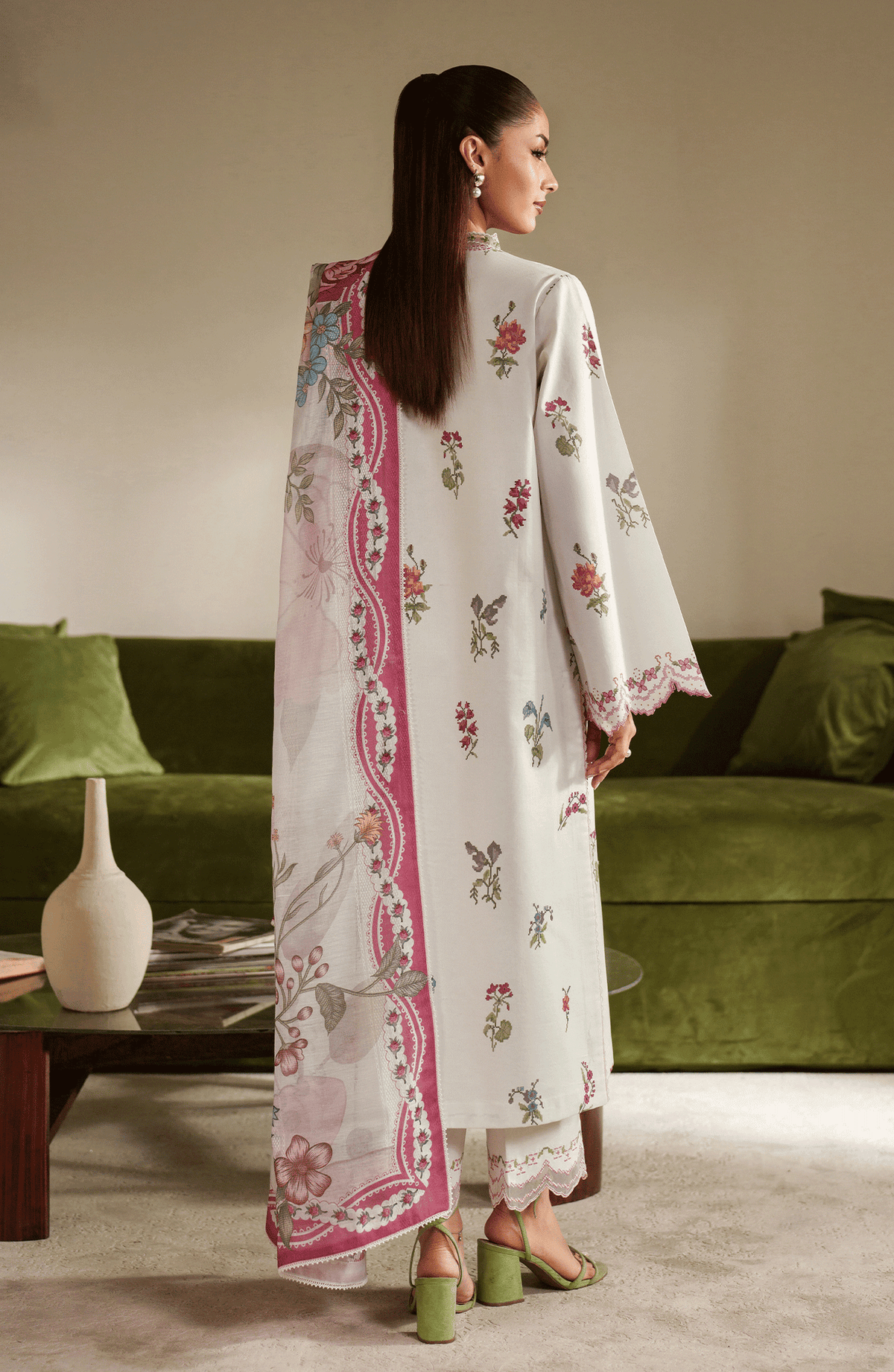 Seran | Ilara Cambric | GAELLE by Seran - Designer Dress  - Type : Ladies Clothes - Available at Libayah - 100% Original 