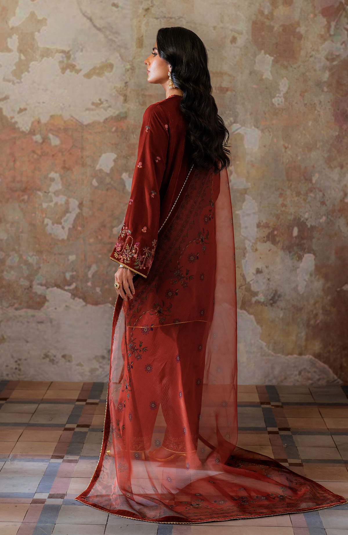 Seran | Velmor Velvet 24 | ARRIN by Seran - Designer Dress - Type: Ladies Clothes - Available at Libayah - 100% Original