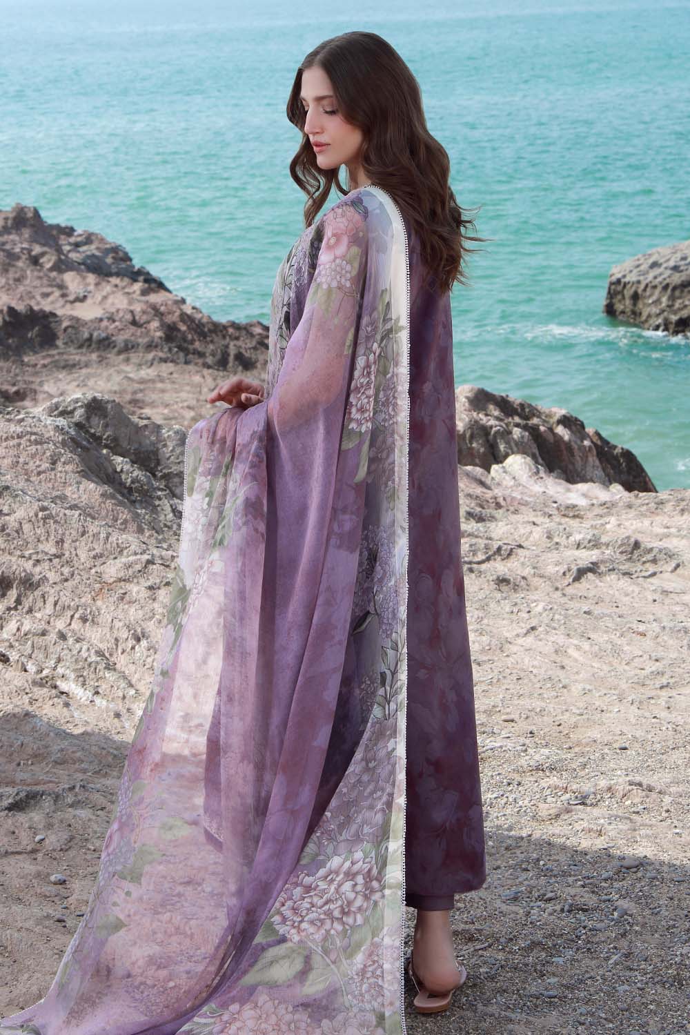 Seran | Afsanah Lawn 25 | MYRA by Seran - Designer Dress - Type: Ladies Clothes - Available at Libayah - 100% Original