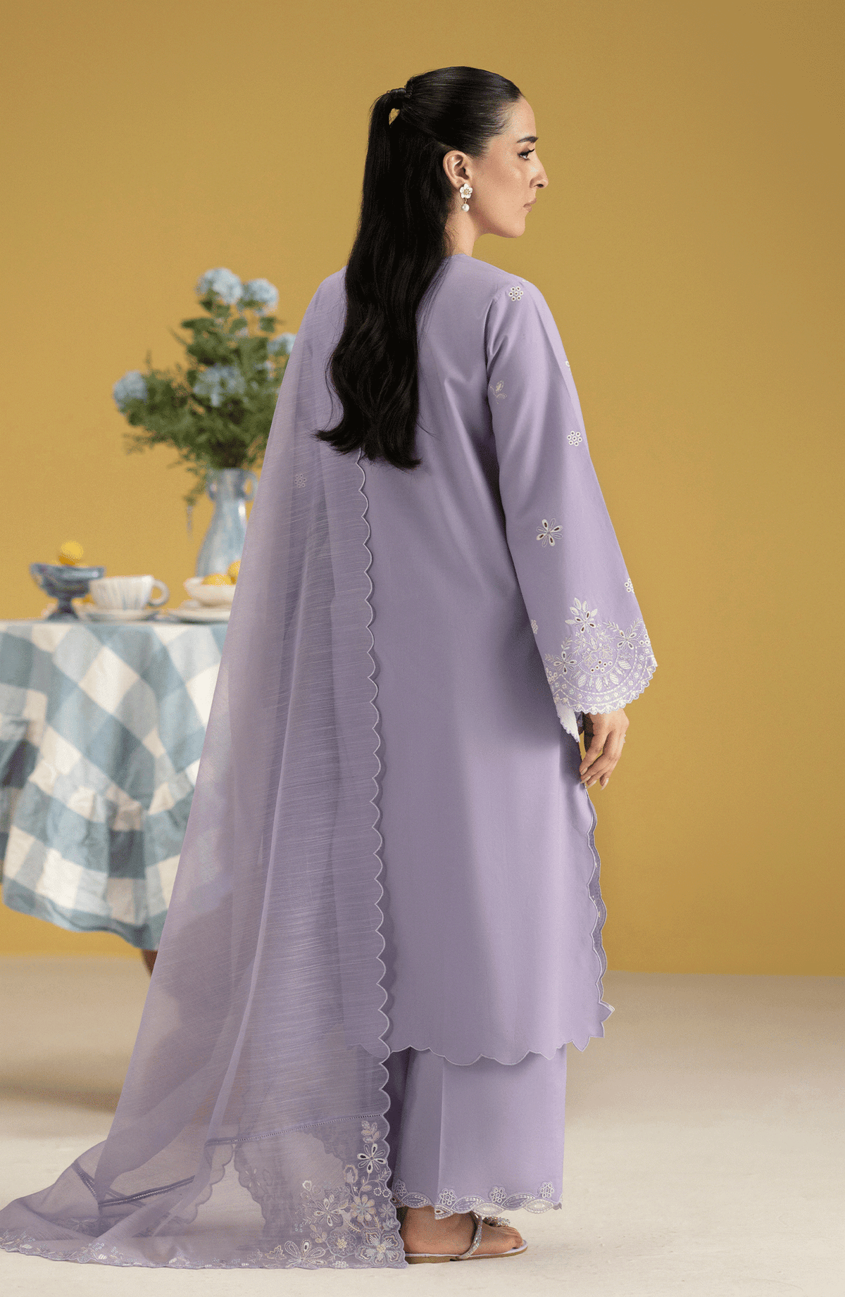 Seran | Luxury Pret | LIGIA - 3pc by Seran - Designer Dress  - Type : Ladies Clothes - Available at Libayah - 100% Original 