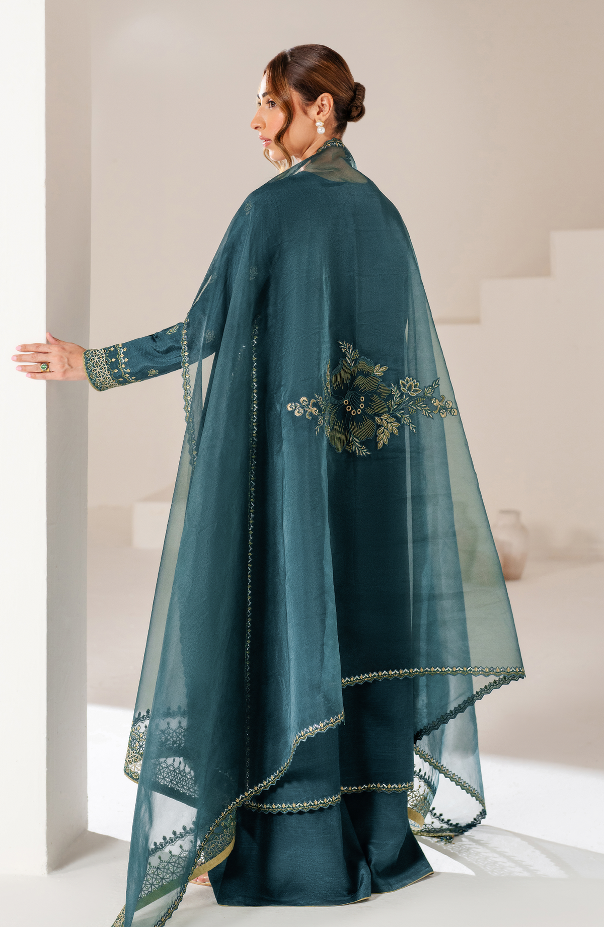 Seran | Eid Luxe Pret 25 | ZEINA by Seran - Designer Dress - Type: Ladies Clothes - Available at Libayah - 100% Original