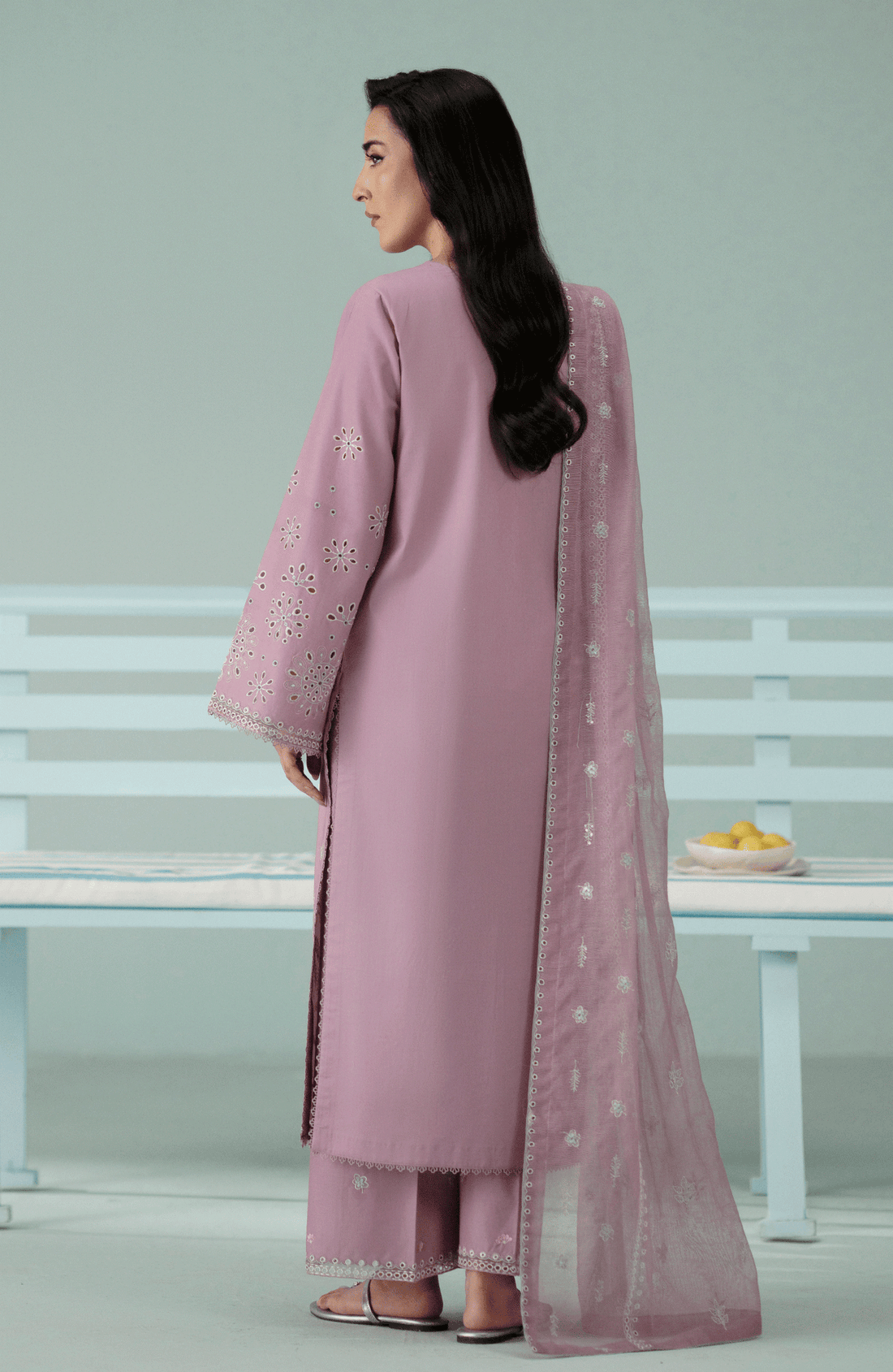 Seran | Luxury Pret | AYVIA - 3pc by Seran - Designer Dress  - Type : Ladies Clothes - Available at Libayah - 100% Original 