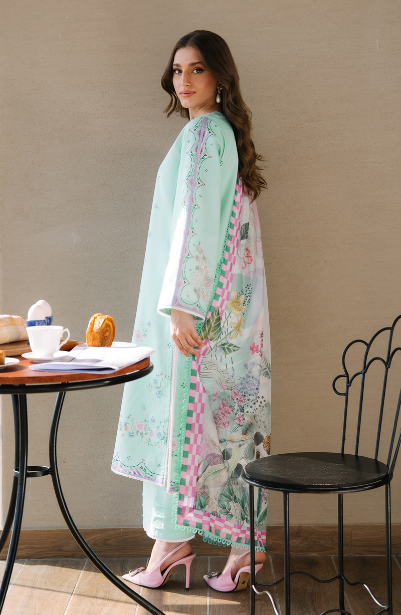 Seran | Afsanah Lawn | Elaya - by Libayah - Registered Vendor of : Seran - 100% Original Designer Dress