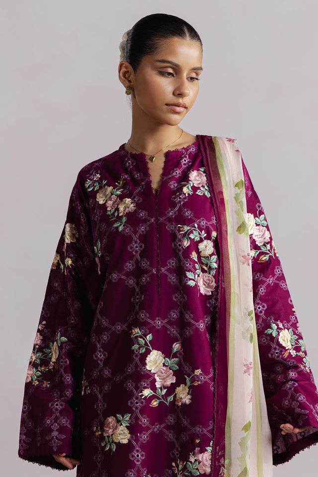 Zara Shahjahan | Coco Prints 26 | Mahori by Zara Shahjahan - Designer Dress  - Type : Ladies Clothes - Available at Libayah - 100% Original 