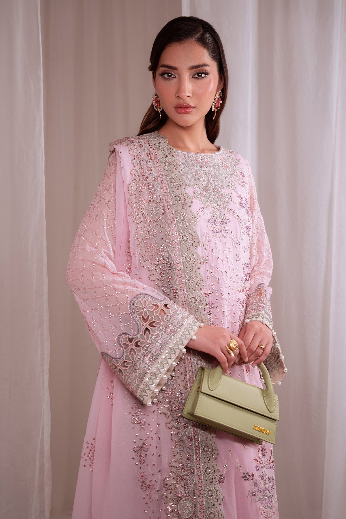 Nureh | Omara Formals | NEL-94 by Nureh - Designer Dress  - Type : Ladies Clothes - Available at Libayah - 100% Original 