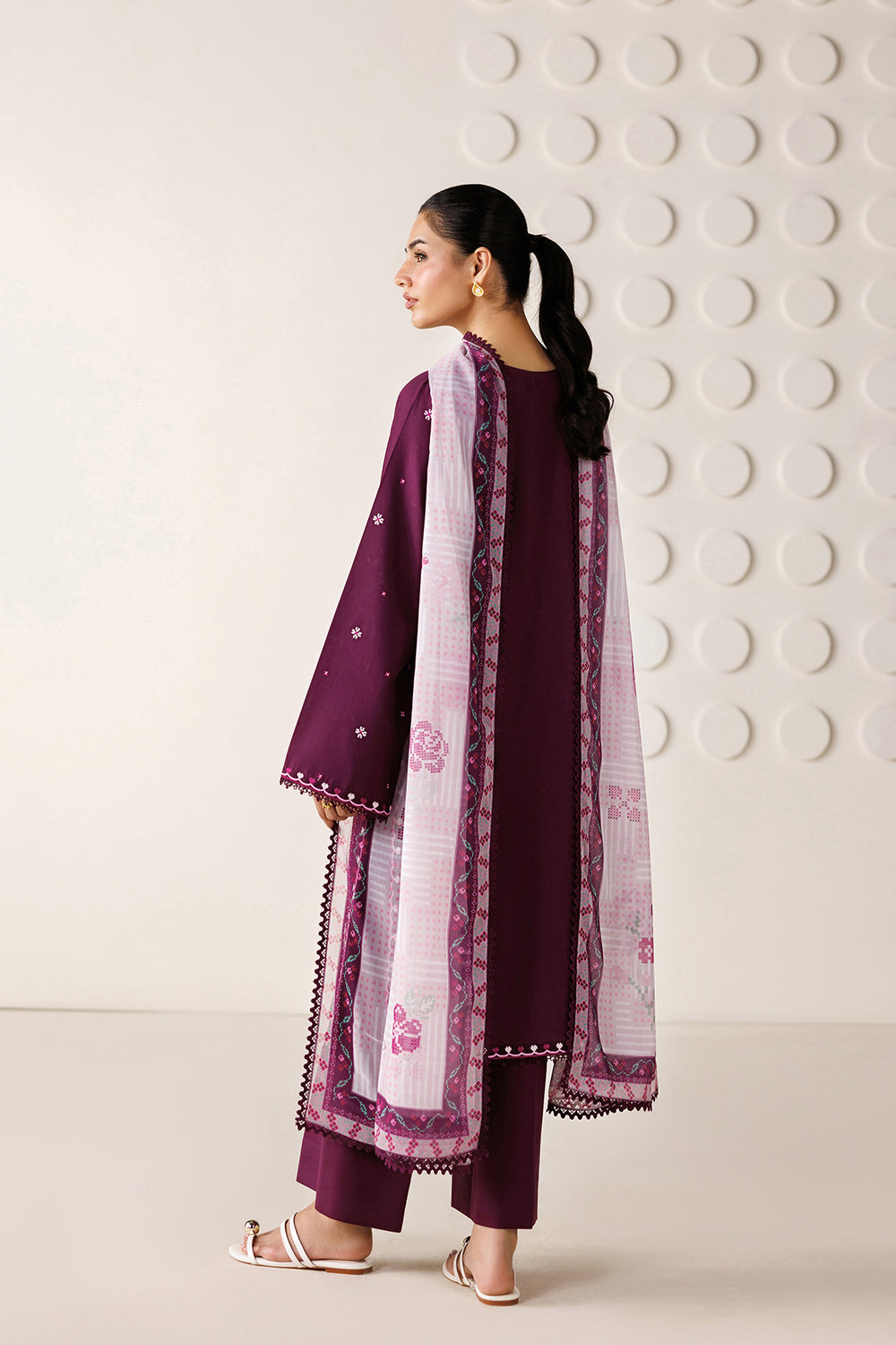 Farasha | Summer Melody 26 | Magenta Aura by Farasha - Designer Dress  - Type : Ladies Clothes - Available at Libayah - 100% Original 