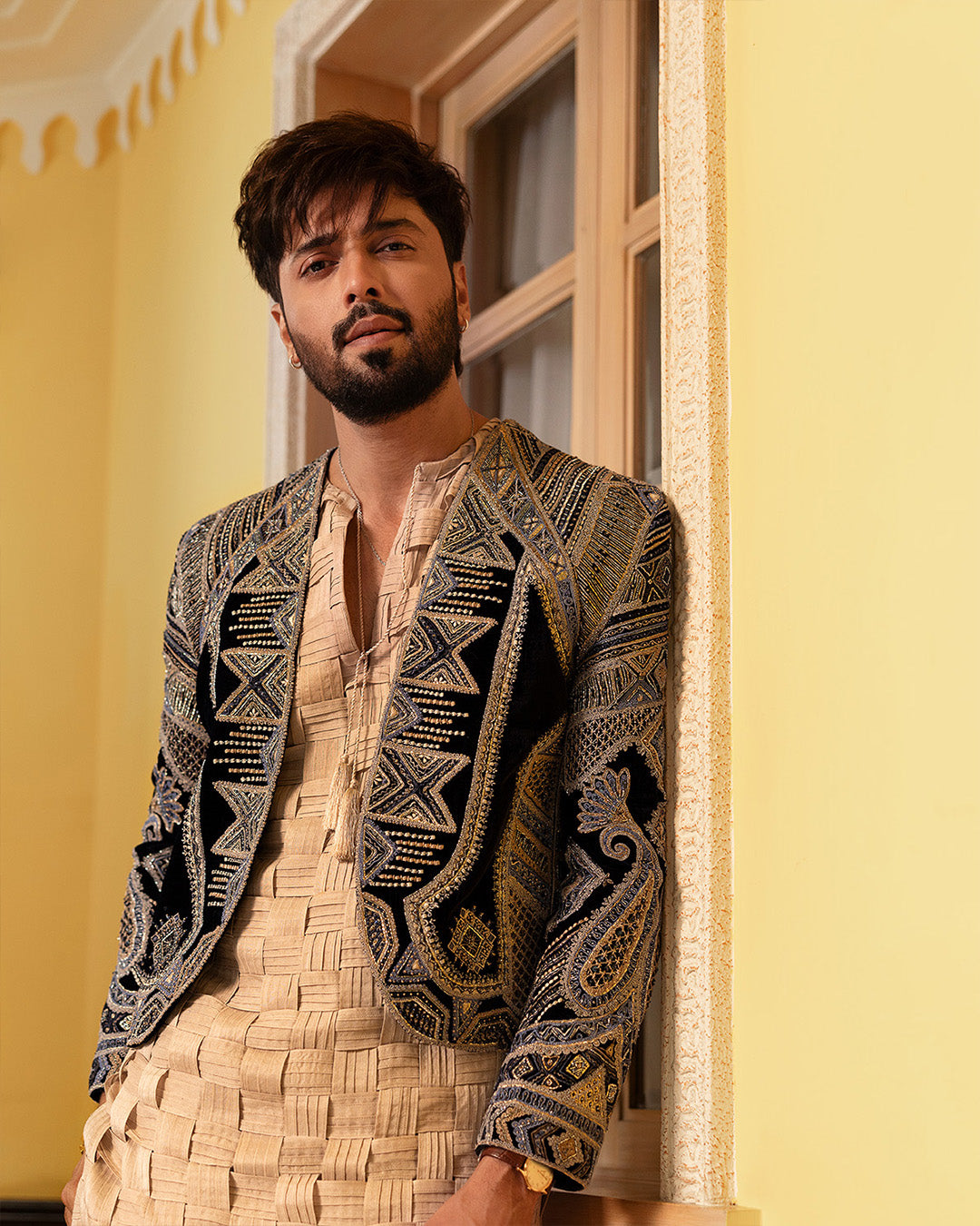 Pakistani Menswear | Faiza Saqlain | Rasik by Faiza Saqlain - Designer Dress - Type: MensWear - Available at Libayah - 100% Original