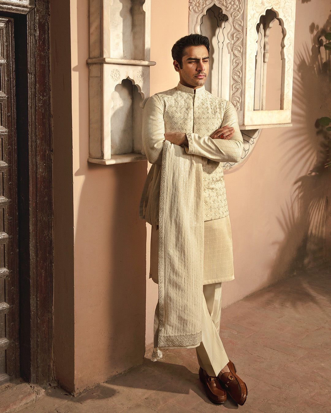 Pakisatni Menswear | Faiza Saqlain | Adael by Faiza Saqlain - Designer Dress - Type: MensWear - Available at Libayah - 100% Original