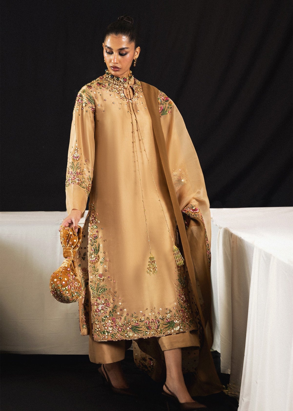 Hussain Rehar | Luxury Pret 26 | Aurelia - Designer Dress - Type : Ladies Clothes - Available at Libayah - 100% Original