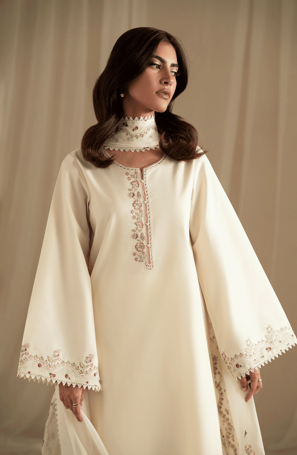 Seran | Luxury Pret | AVIRA - 3 pc by Seran - Designer Dress  - Type : Ladies Clothes - Available at Libayah - 100% Original 