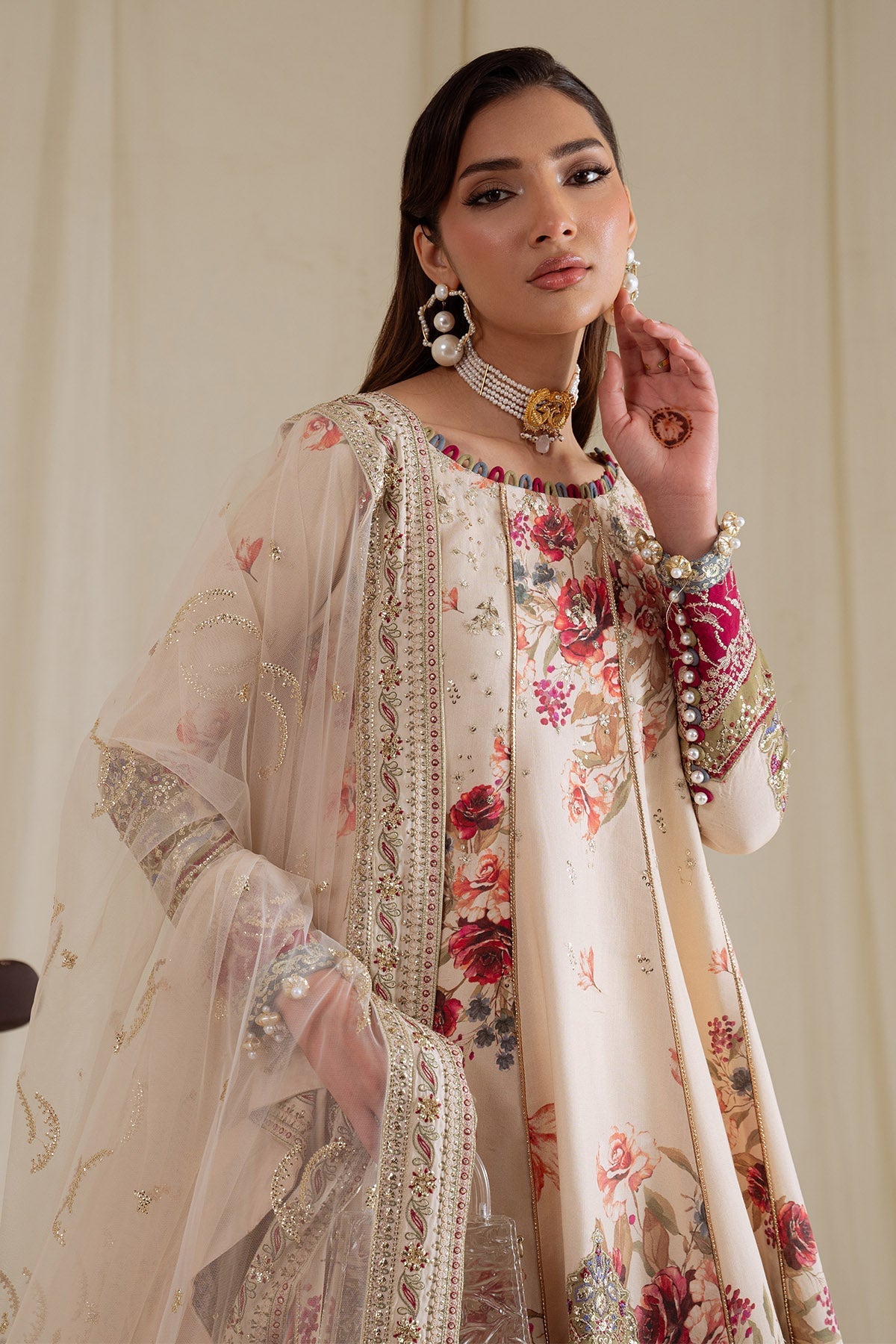 Nureh | Omara Formals | NEL-93 by Nureh - Designer Dress  - Type : Ladies Clothes - Available at Libayah - 100% Original 