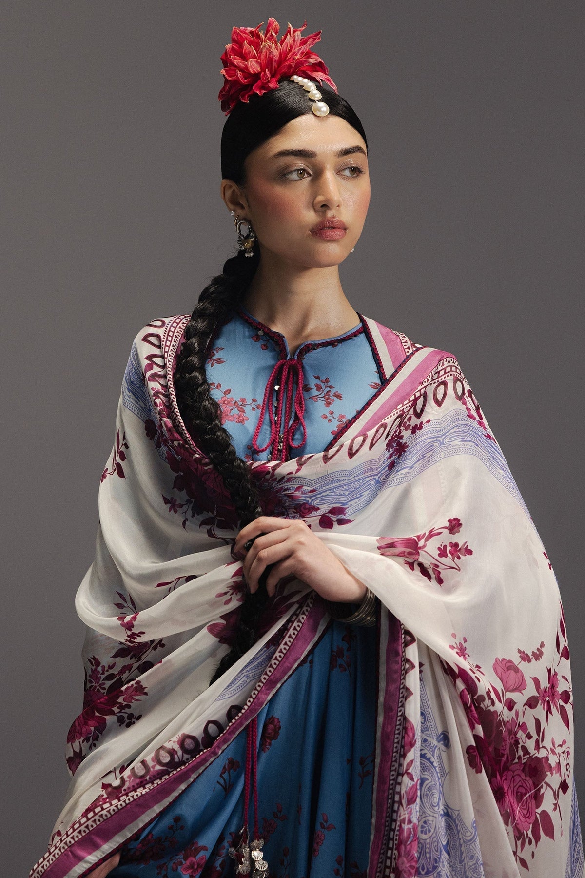 Zara Shahjahan | Anarkali 26 | Falak Ara-D2 - Designer Dress - Type : Ladies Clothes - Available at Libayah - 100% Original