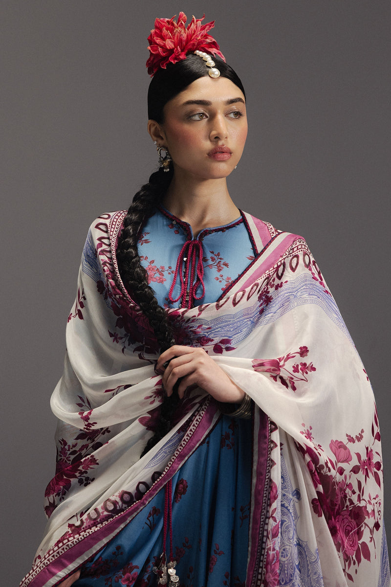 Zara Shahjahan | Anarkali 26 | Falak Ara-D2 - Designer Dress - Type : Ladies Clothes - Available at Libayah - 100% Original