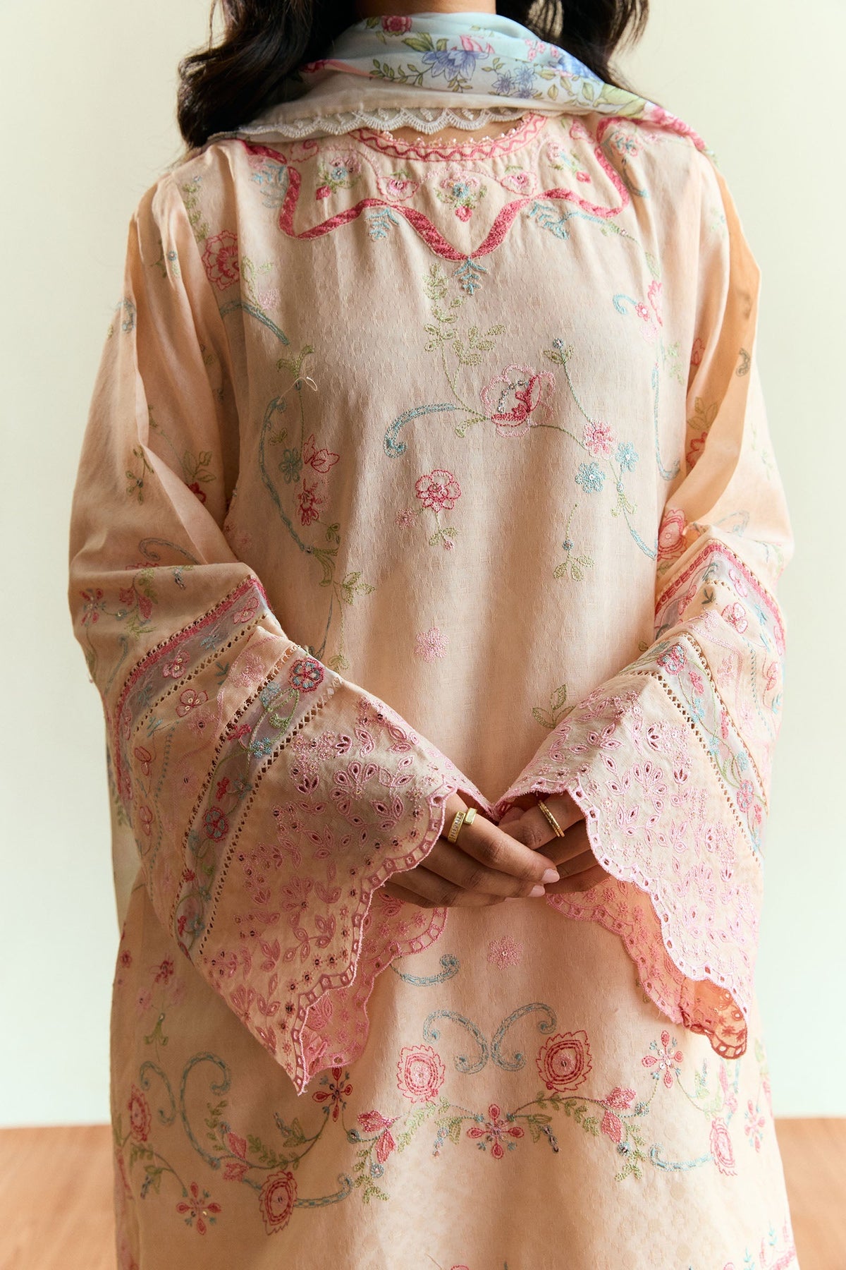 Zara Shahjahan | Coco Eid Edit | Lumen-D7 by Zara Sahjahan - Designer Dress - Type: Ladies Clothes - Available at Libayah - 100% Original