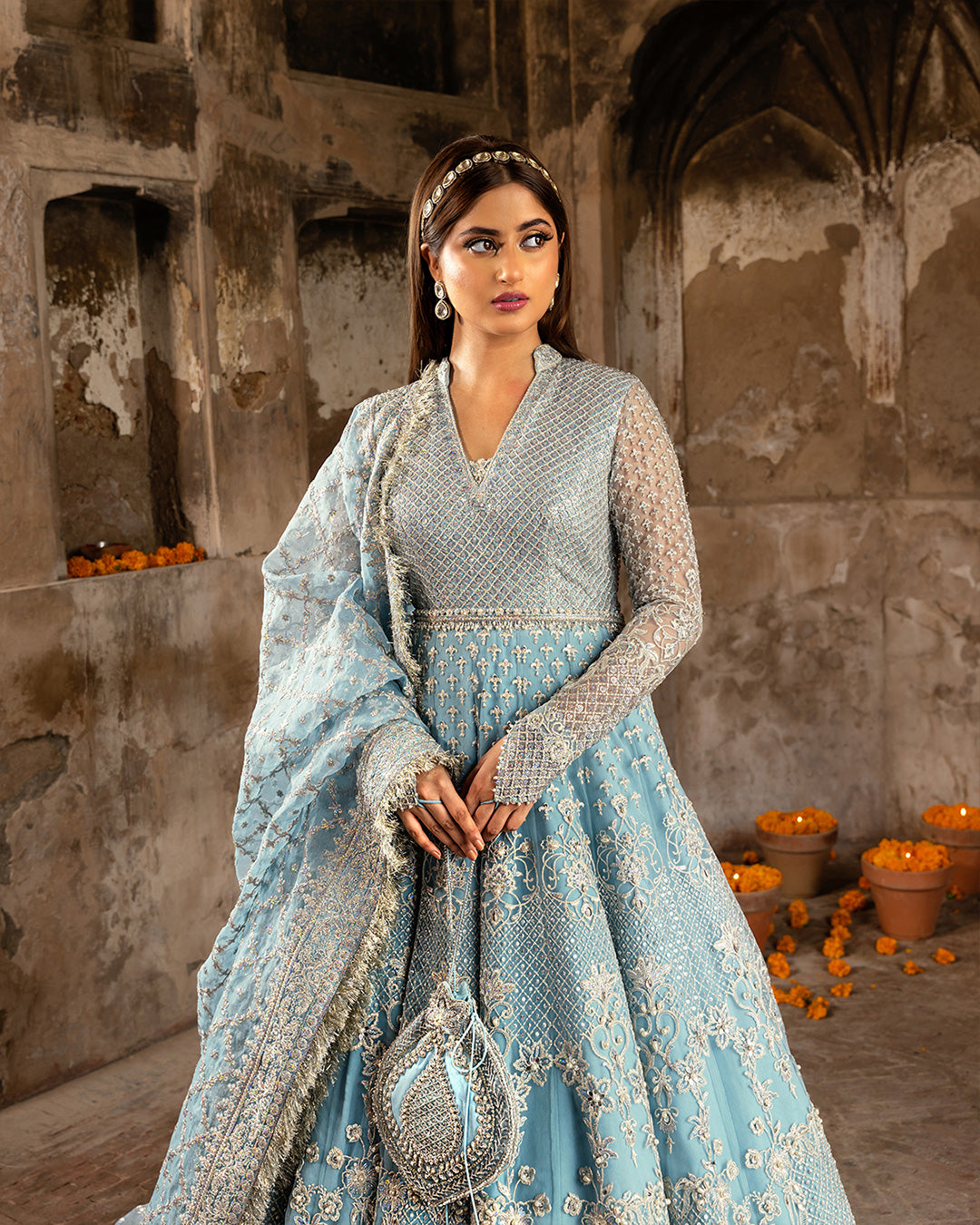 Faiza Saqlain | Nira Festive | Hana by Faiza Saqlain - Designer Dress  - Type : Wedding Dress - Available at Libayah - 100% Original 