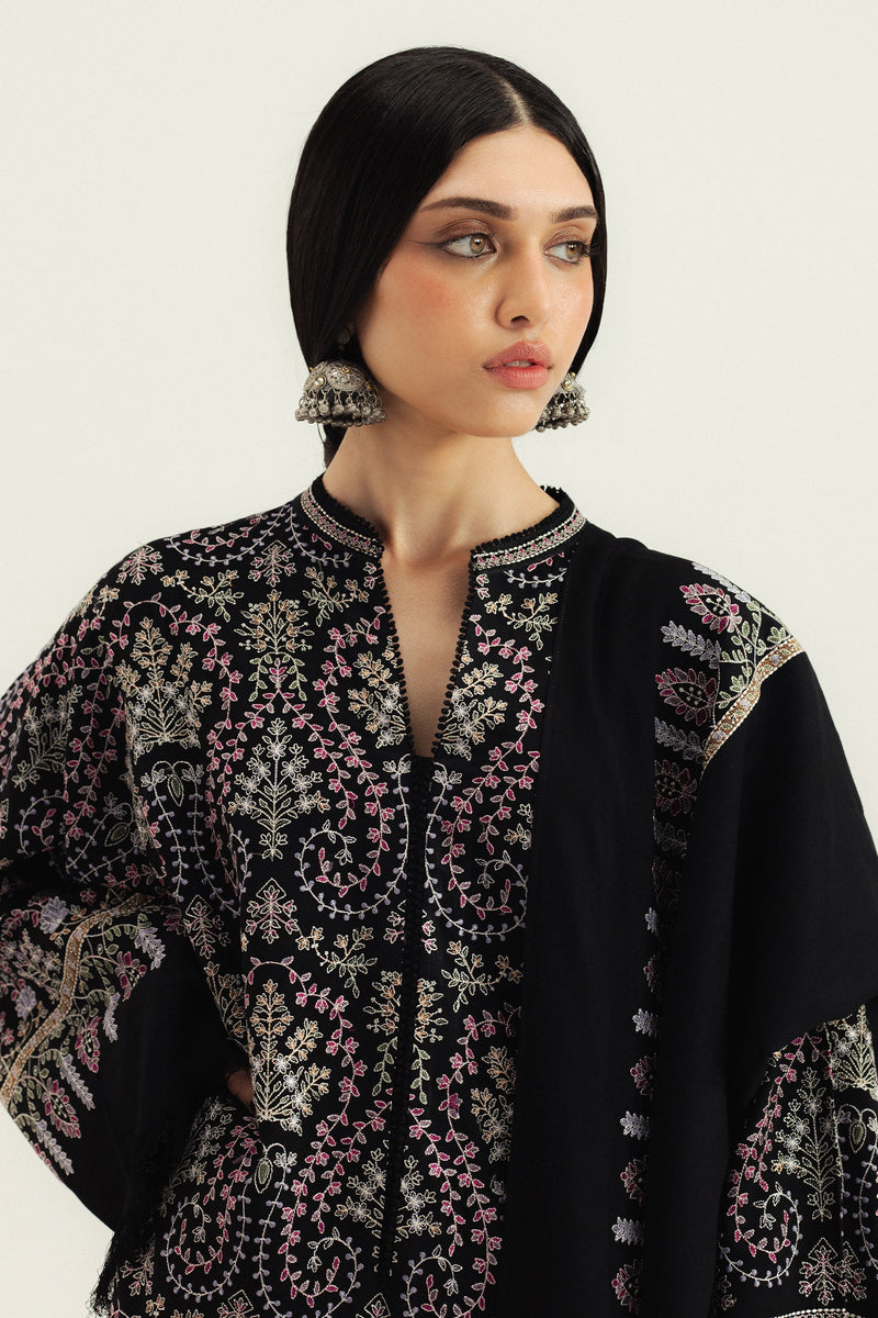 Shahgul – authentic Pakistani dress from the Zara Shahjahan Winter 25 collection for women in the UK.