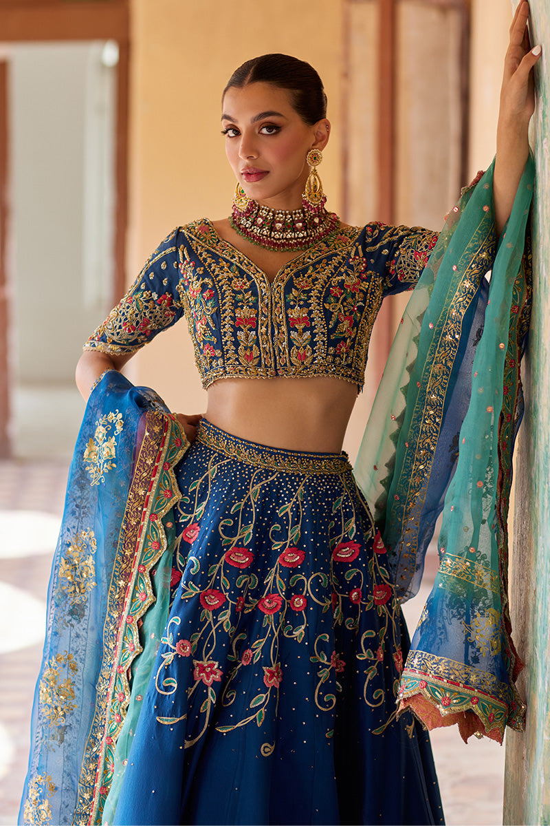 Mina Hassan | Formal Dholki Collection | Abeer by Mina Hassan - Designer Dress - Type: Ladies Clothes - Available at Libayah - 100% Original