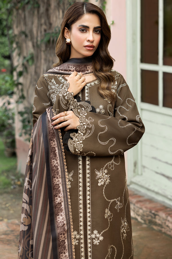 Farasha | Eminence Khaddar 25 | Stonepetal by Farasha - Designer Dress - Type : Ladies Clothes - Available at Libayah - 100% Original 