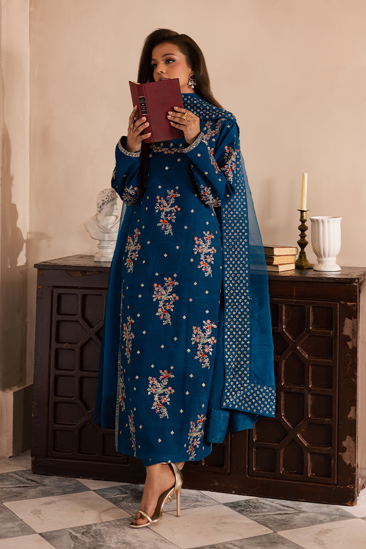 Emaan Adeel |Celine Pret | Shabnam by Emaan Adeel - Designer Dress  - Type : Luxury - Available at Libayah - 100% Original 