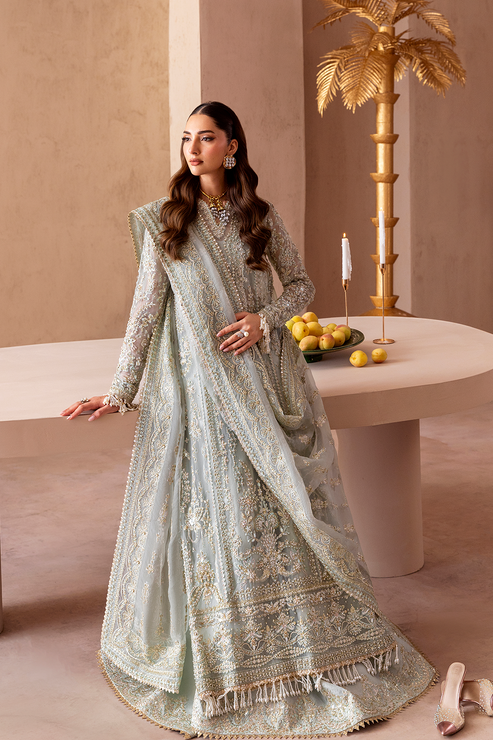 Emaan Adeel | Clay Couture | NUVRA by Emaan Adeel - Designer Dress  - Type : Ladies Clothes - Available at Libayah - 100% Original 