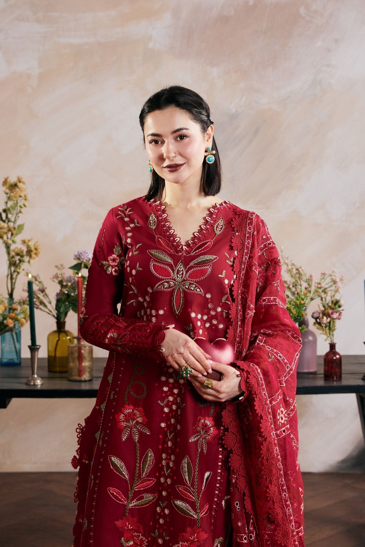 Maryam Hussain | Luxury Lawn 26 Vol 2 | Daneen by Maryam Hussain - Designer Dress  - Type : Ladies Clothes - Available at Libayah - 100% Original 