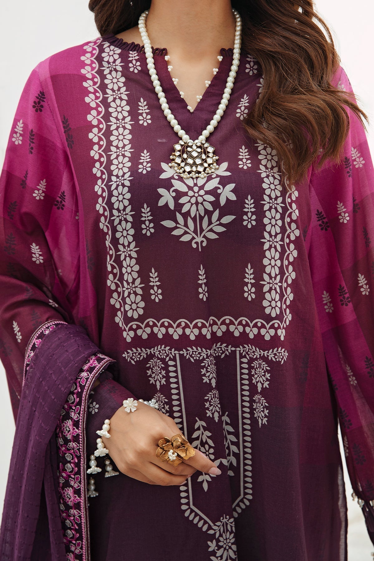 Charizma | Lawn Collection 24 | AS4-16 by Charizma - Designer Dress - Type: Casuals - Available at Libayah - 100% Original