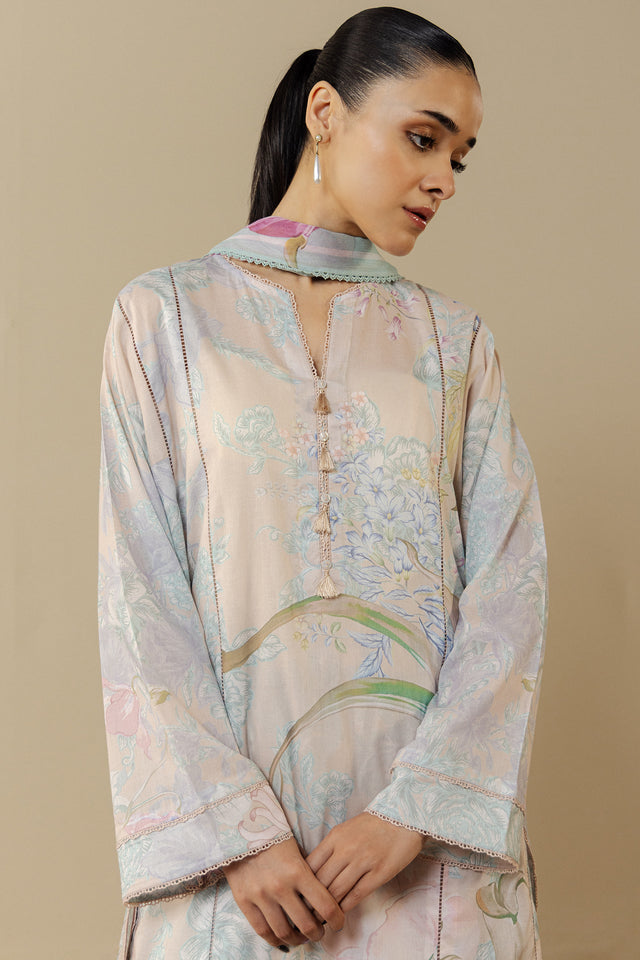 Zara Shahjahan | Coco Prints 26 | Fiora-2B by Zara Shahjahan - Designer Dress  - Type : Ladies Clothes - Available at Libayah - 100% Original 