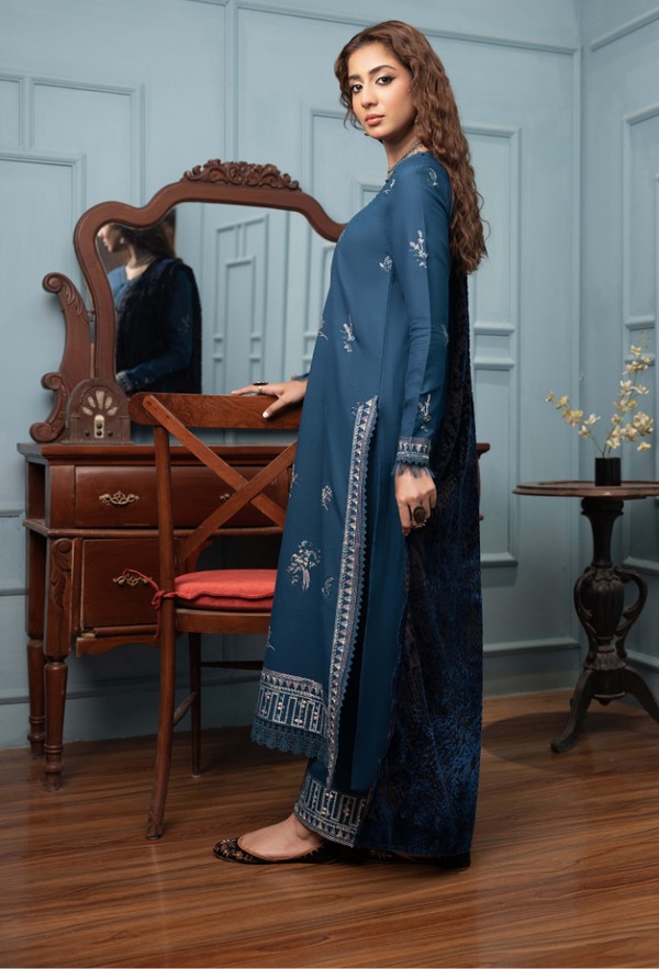Humdum | Zouq 25 | D04 by Humdum - Designer Dress  - Type : Ladies Clothes - Available at Libayah - 100% Original 