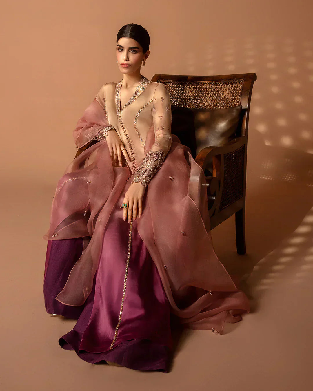 Faiza Saqlain | Aleira Evening Edit 24 | Eshe by Faiza Saqlain - Designer Dress  - Type : Wedding Dress - Available at Libayah - 100% Original 